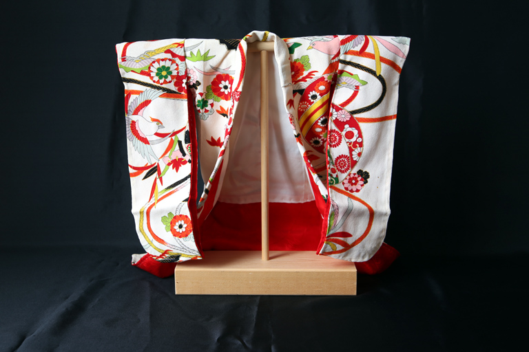 Miniature Kimono Kosode front side S-03