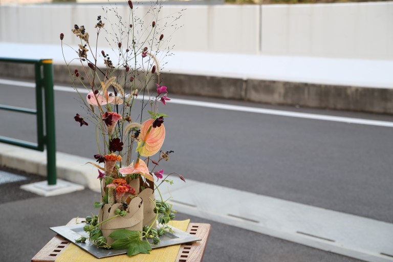 秋　シンプルアレンジメント