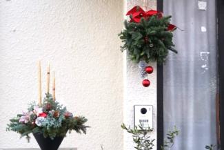 クリスマスアレンジメント2025　キッシングボール　レッスン